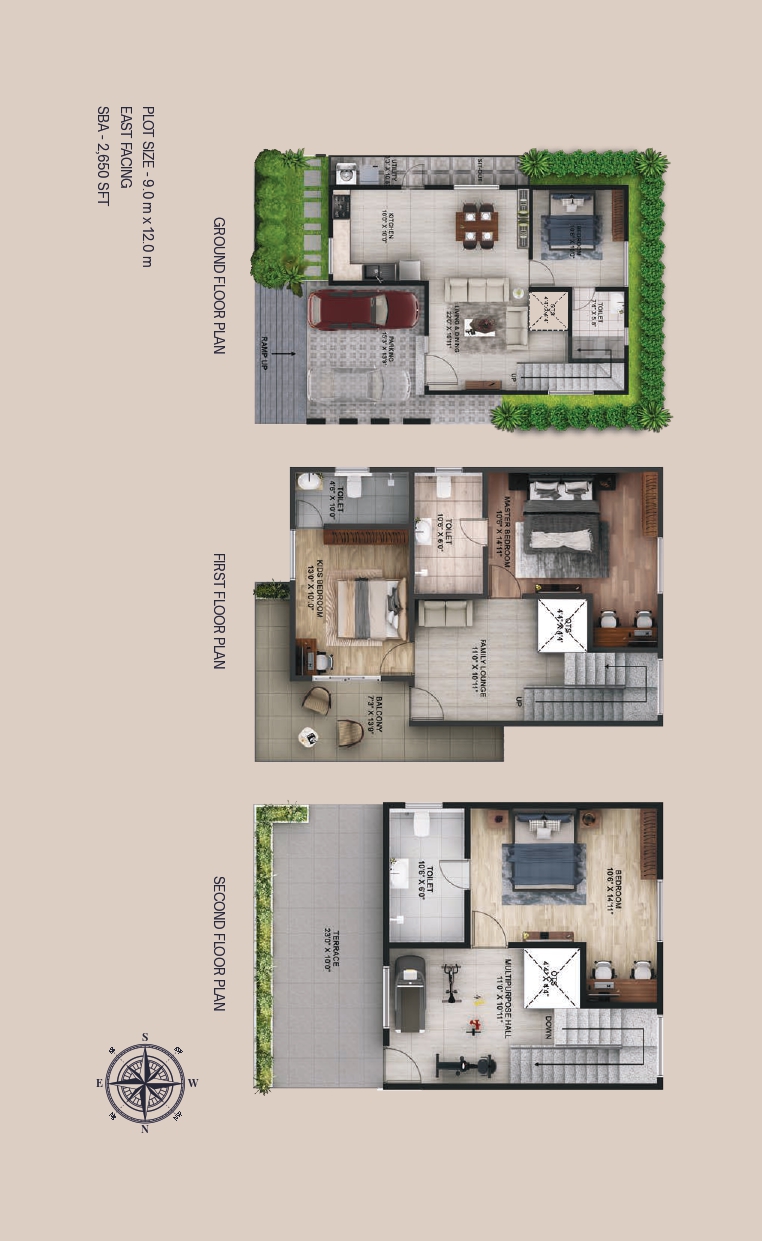 4BHK Floor Plan