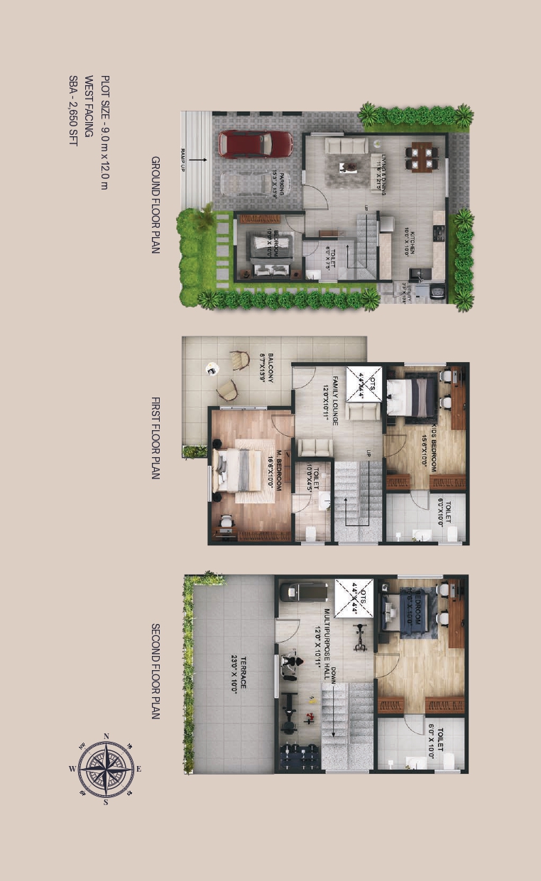 4BHK Floor Plan