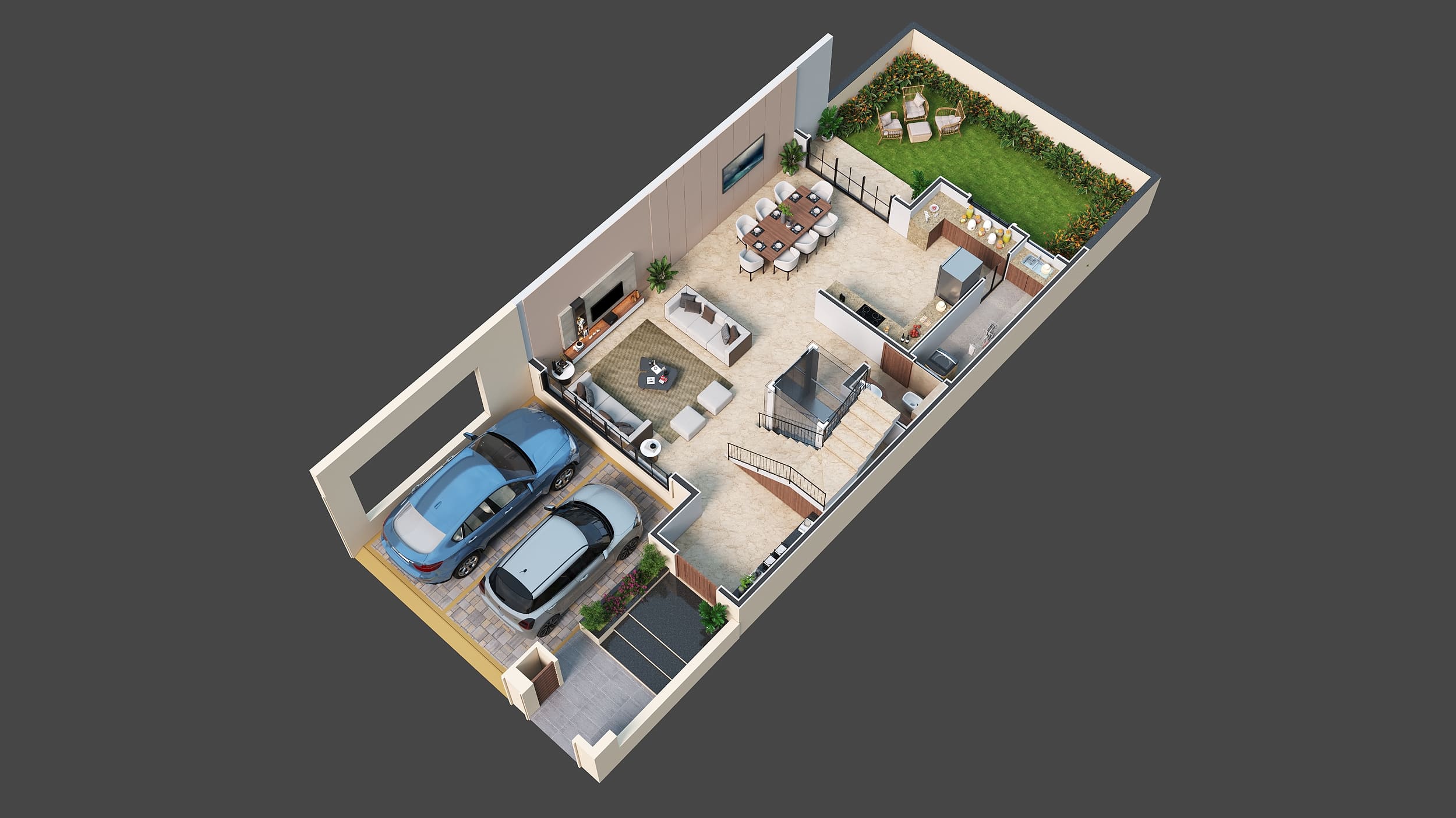5BHK Floor Plan